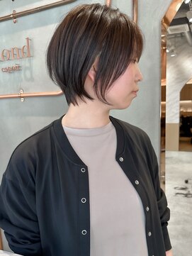 ロンド エスポワール 錦糸町(Lond espoir) 大人ガーリープリカール髪質改善カラー【錦糸町/ショート】