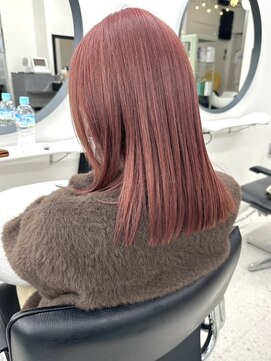 ヒビヲ(HIBIO) ダブルカラーピンクベージュミルクティーベージュイルミナカラー