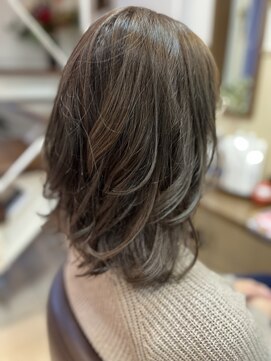 コア フィール ア デイ(COIFFURE A DAY) 【透明感ミディアムカール】当店おすすめメニューM3Dピコカラー