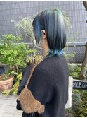 インナーカラー×ウルフ｜葛西髪質改善｜葛西縮毛矯正｜葛西白髪