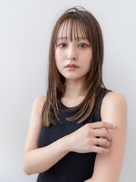 イオ 本厚木(io) 韓国レイヤーハッシュカットシースルーバングイメチェン小顔