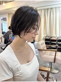ショートカット/ショートヘア/ショートボブ/30代40代50代/難波