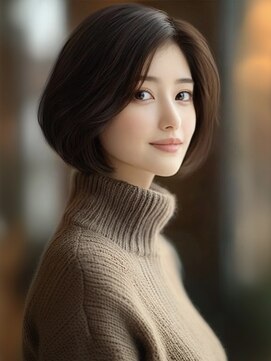 アルトリスト(Altruist Aging×HAIR&SPA) ★暗めカラーグランマッシュフェイスフレーミングデザインカラー