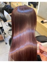 ジーナ 船橋(Zina)&nbsp;髪質改善＊くびレイヤーピンクベージュ＊美髪【Zina船橋】