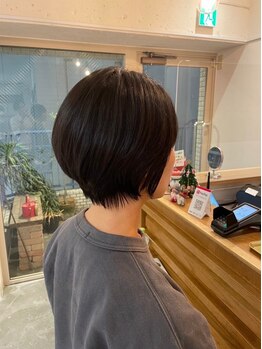 クラップス 綱島店(CLAPS)の写真/ショートヘアで失敗したくないなら【CLAPS綱島店】にお任せ！あなたの骨格に合ったスタイルをご提案◎