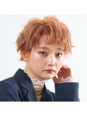 ショート×イヤリングカラー