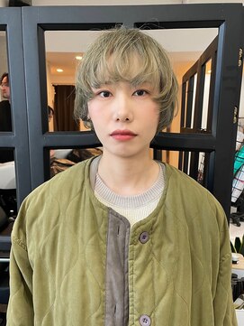 ディーエックス ウエスト(Dxxxx WEST) レディースショート マッシュショート ハイトーンショート