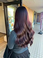 アミリー ひたち野うしく店(Amily)&nbsp;ハイライトバレイヤージュダブルカラーケアブリーチ30代40代