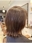 切りっぱなしボブ