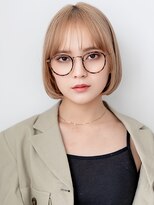 ジプソ 池袋西口(Gypso)&nbsp;ミルクティー７/池袋美容室/髪質改善カラー/白髪ぼかし/縮毛矯正