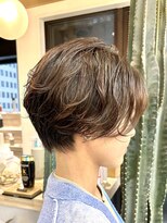 ロンドクロエ 横浜(Lond Chloe)&nbsp;★ マロンベージュ/ショート/前髪/レイヤー/デジタルパーマ横浜