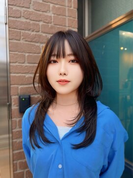 ナンバー リコ 名駅 ジャム 名古屋(N° rico JAM) ラベンダーグレージュ×ハッシュカット