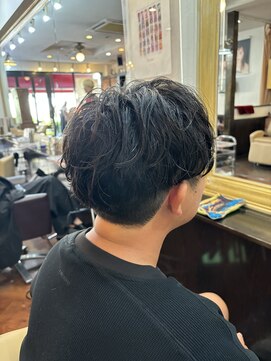 シャンプーボーイアネックス(SHAMPOO BOY Annex) ルーズパーマ　メンズマッシュ　佐世保