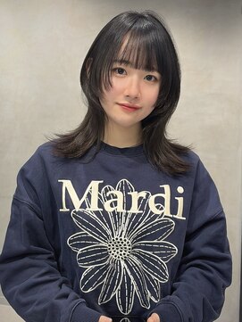 シャルムバイケンジ(Charm.by KENJE) 【 銀座/レイヤー 】顔まわりレイヤー/ハッシュカット/ウルフ