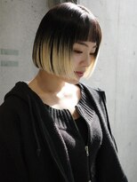 キャロルガーデンズ ボコカ 表参道(Carroll Gardens bococa)&nbsp;【riNa】bob 切りっぱなしbob デザインカラー