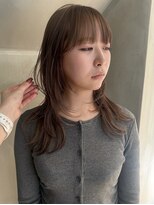 ニキータ(Nikiita)&nbsp;【rico style】ミルクティーベージュ/ハッシュカット/ブリーチ