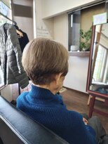 ヘアーサロンアキノ ショートボブ