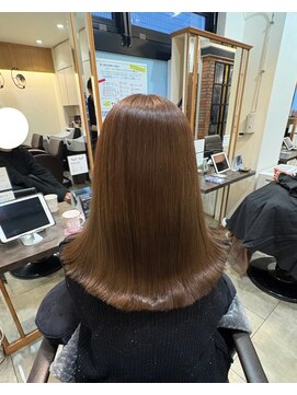 ヘアーサロン ウィング(HAIR SALON Wing) 赤坂*ブリーチなしで作る明るめミルキーベージュ赤みゼロ