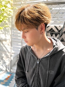 ユイマァルスロウ 倉敷(YUIMARLSLOW) 倉敷メンズサロン20代30代韓国マッシュ刈り上げショート
