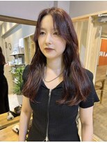 オーセンヘア(AUTHEN.HAIR) (mutsumi.)ピンクブラウン*ブリーチなし