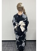 浴衣着付けヘアセット