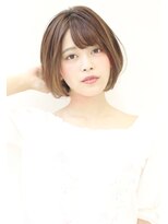 ラグエル(RAGUEL)&nbsp;【30代40代50代】　前下りショートボブ