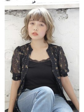 リスタバイネオリーブ 浅草(Re:sta by neolive) ゆるふわハイトーンパーマ