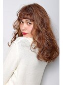 大人可愛いウェーブスタイル