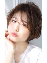 ナオシ トレス 富雄店(nao*c tres)&nbsp;【富雄nao*c】ベージュカラー☆大人かわいい丸みショートヘア