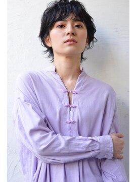 ロロ(ro-ro) plumyイルミナx外ハネボブxアッシュブラウンxネオウルフ