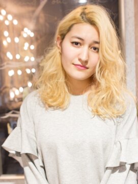 ロンドアベニール 北千住(Lond avenir) namie  外国人風ハイトーンカラー