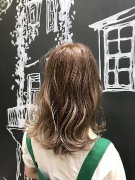 クレア 相武台(CREA) CREA相武台前 ダブルカラー×エモベージュ【相武台/白髪染め】