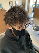 エルエー バーバーショップ 草津店(L.A BARBERSHOP)&nbsp;スタイリスト【橋本】ツイストパーマ