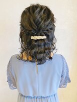 Belle BIANCA 華やかハーフアップアレンジ/結婚式 by Orie