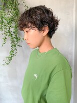 テトヘアー(teto hair)&nbsp;マッシュショート、オリーブベージュ、ベリーショート