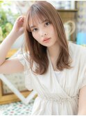 ■外国人風大人可愛いミルクティーピンク309★上尾20代30代40代