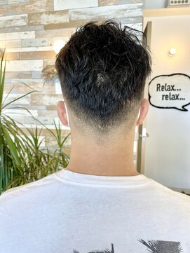 ヘアー リラックス(Hair Relax) フェード風カット