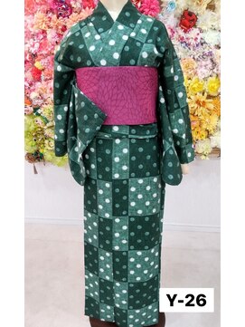 ハナココ 水戸店(hana Coco) レンタル浴衣 Y-26