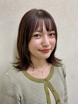 ティエル(Tiele) ナチュラル外ハネボブ×カシスブラウン