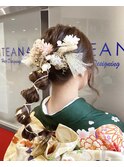 成人式ヘアアレンジ