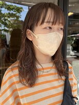 アイフィ(iFY)&nbsp;【iFY 千葉】ワイドバングレイヤー ×ピンクベージュ style