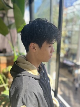 ビハインドザカーテン(BEHIND THE CURTAIN) 無造作パーマ×ソフトツイストスパイラルパーマ