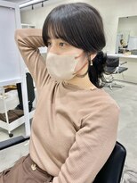 キートス 高知店(kiitos)&nbsp;○結んでも可愛い韓国風くびれ鎖骨ミディ20代30代40代