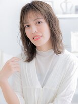 モッズヘア 上尾西口店(mod's hair) 抜け感ウェットヘア小顔波巻きエアリーミディa上尾20代30代40代