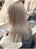 ハイトーンカラーミルクティーベージュピンクベージュカラー横浜