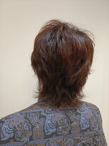 アヤラ オーガニックアンドスパ 東船橋店(AYALA) 【佐藤哲朗】ウルフパーマ×オレンジブラウン