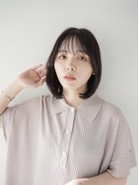 ラヴィズム 松崎店(LUVISM)&nbsp;ミディアム顔周りレイヤーおくれ毛前髪東区松崎