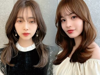 ロンドイディールバンダイ 新潟万代(Lond ideal)の写真/韓国風顔周りレイヤーで360度どこから見ても可愛いく！少しの変化で印象が変わる[レイヤー/韓国/新潟万代]