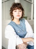 くしゃっとカジュアルマッシュウルフ・・・HINATA
