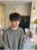 マッシュ×ゆるっとツイスパ